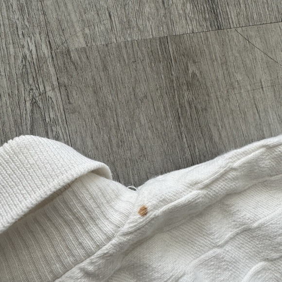 Vintage Aspen Colorado Collared Sweatshirt Size XL Textured White Thick Ski Snow - Picture 8 of 8